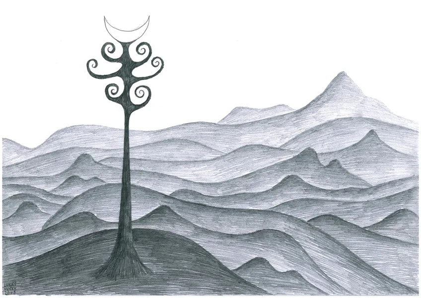 Vyčkávání v horské krajině / Waiting in moutainous landscape